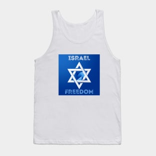 I stand with Israel, support Israel Tank Top